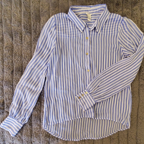 Forever 21 Tops - Forever 21 Women's Striped Blouse